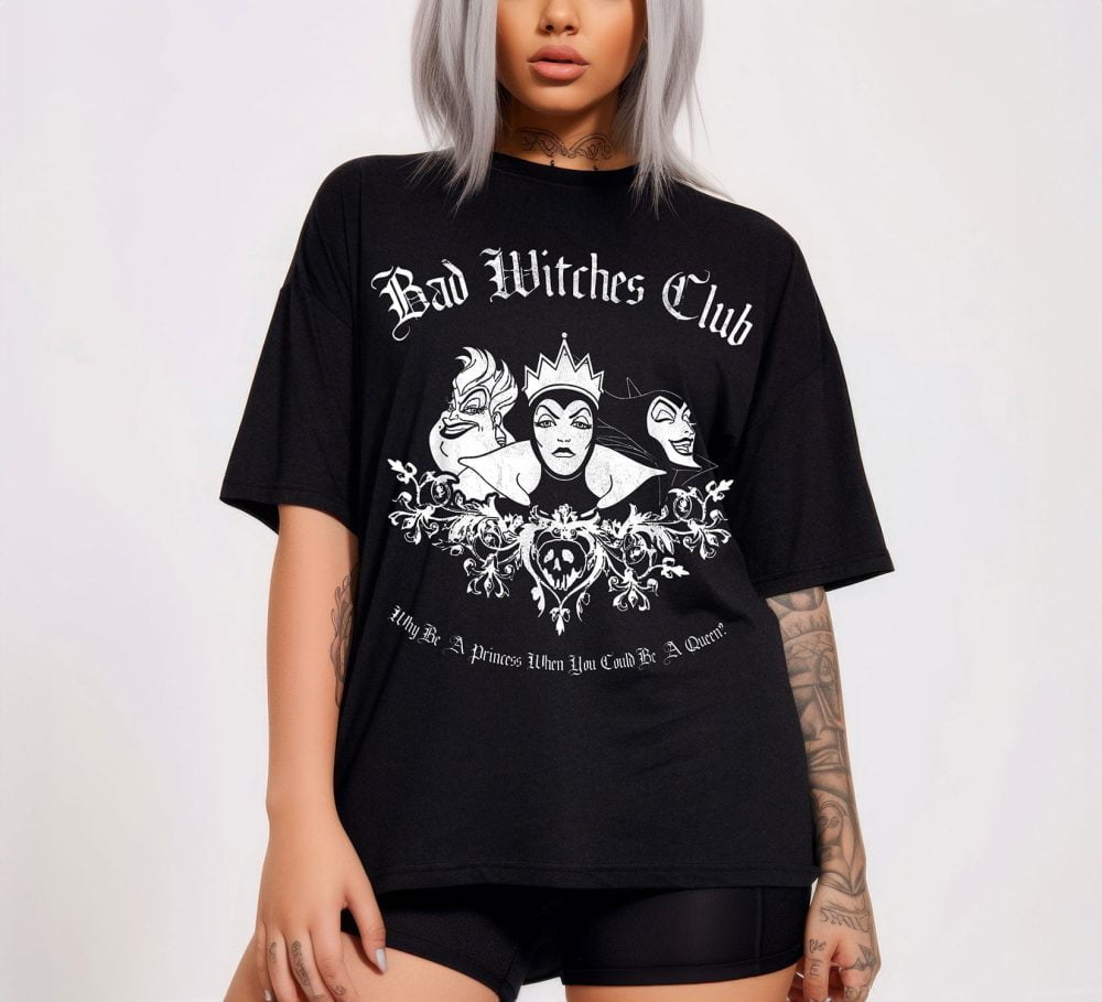 Get a Wicked Style with The Bad Witches Club Halloween Shirt