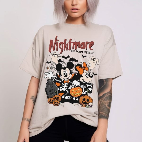 Nightmare On The Main Street Disney Halloween Shirt