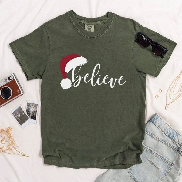 Believe Christmas Shirt, Christmas Party Shirt