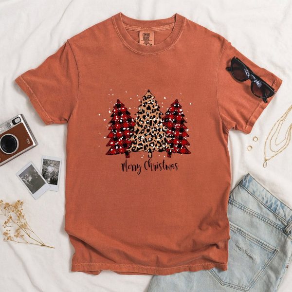 Buffalo Plaid Tree Christmas Shirt, Christmas Family Shirt