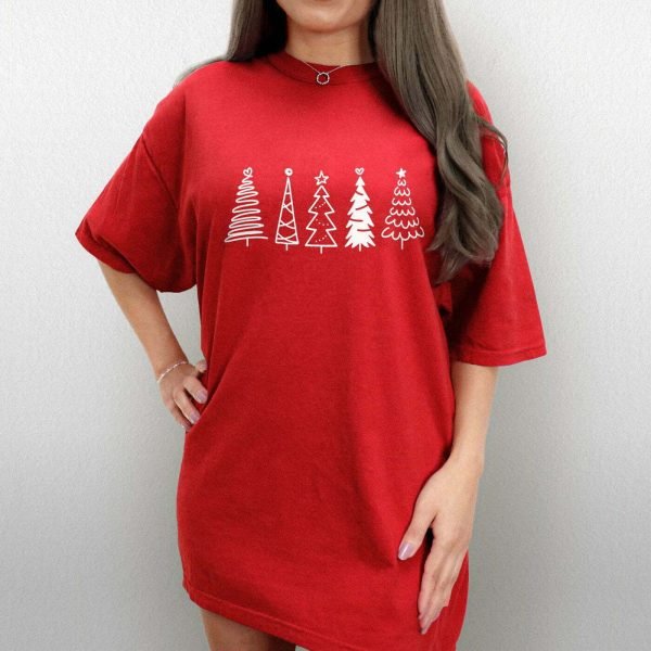 Shirt Christmas Tree, Winter Shirt for Christmas