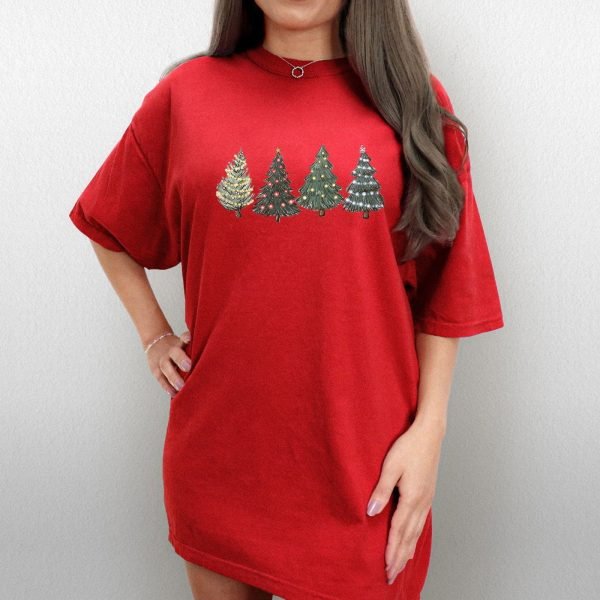 Christmas Tree Shirt, Lovely Shirt for Christmas Holiday