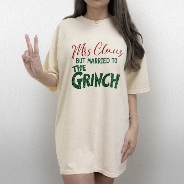 Married To The Grinch Christmas Shirt, Christmas Grinch Shirt 2