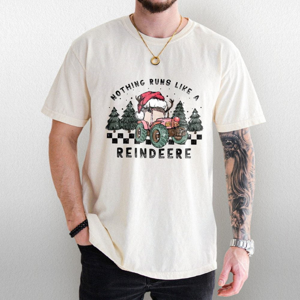 Nothing-Runs-Like-A-Reindeer-Christmas-Shirt-3