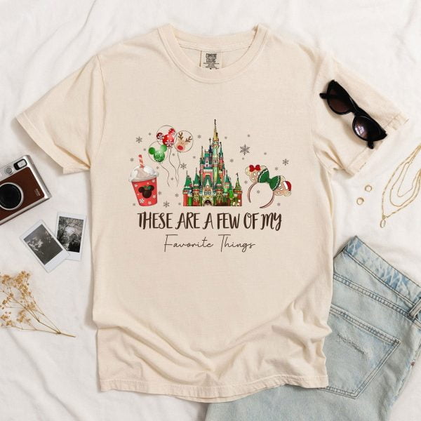 These-are-a-few-of-my-favorite-things,-Disney-Snacks-Shirt-1