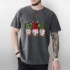Three-Gnomes-Shirt-Men-Women-Buffalo-Plaid-Red-Christmas-T-Shirt-3
